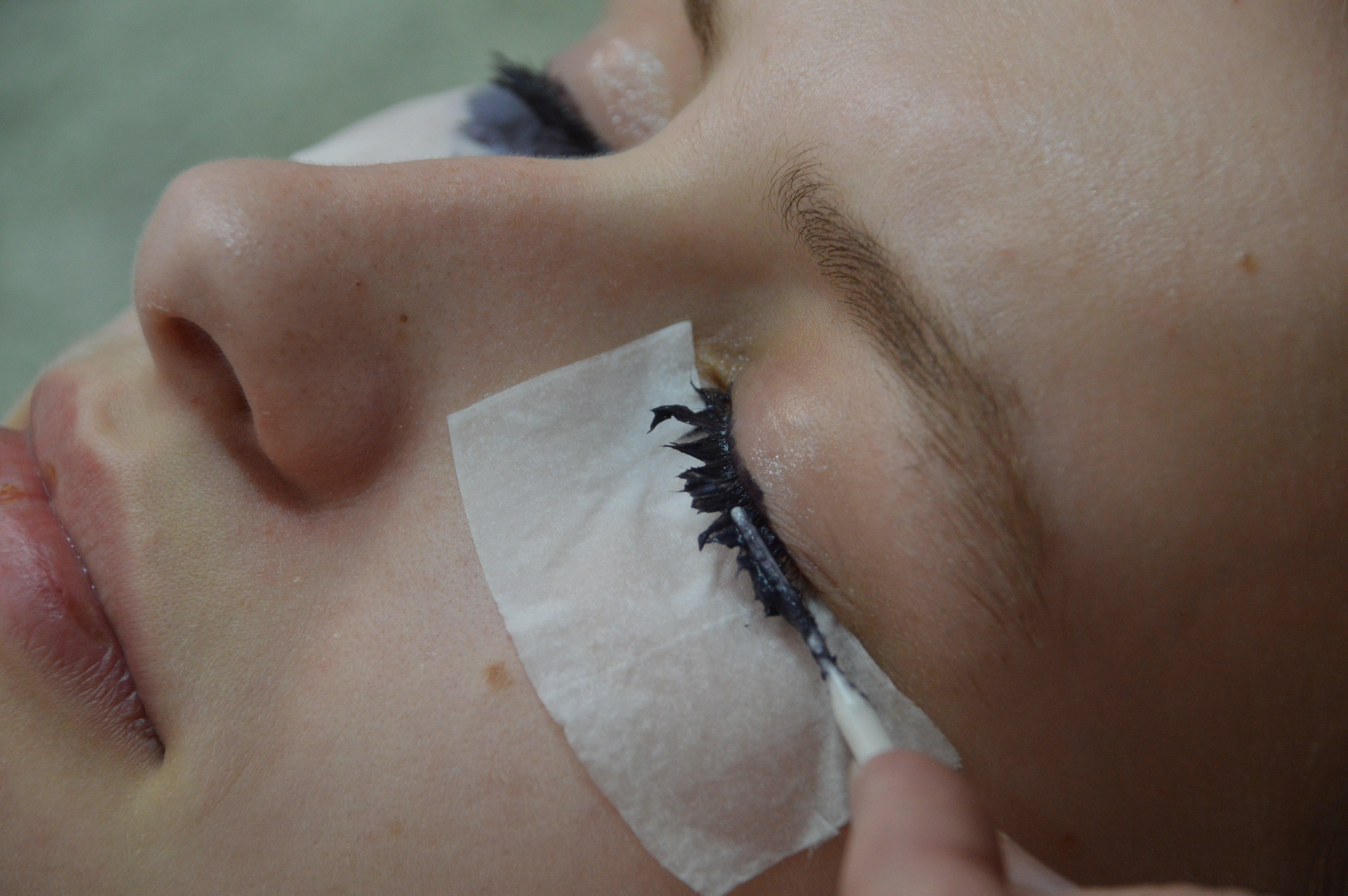 Lash tint treatment at Fit Skin Clinic